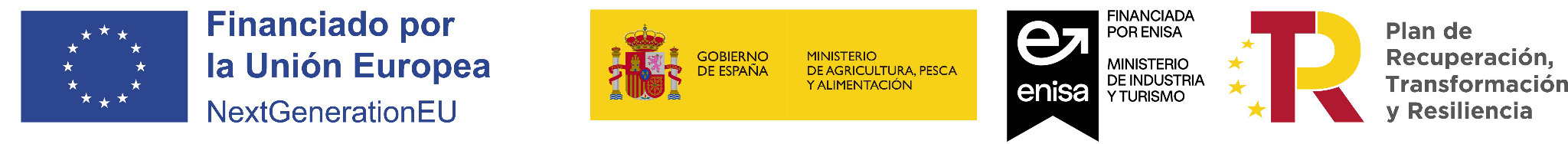 Financiado por la Unión Europea – NextGenerationEU. Gobierno de España, Ministerio de Agricultura, Pesca y Alimentación, ENISA y Plan de Recuperación, Transformación y Resiliencia.